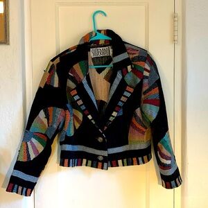Southwestern cropped jacket